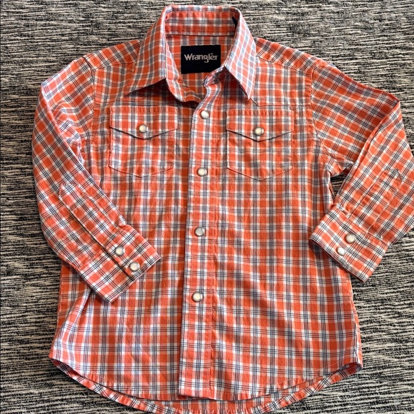 Wrangler Other - Wrangler Kid's Button Up Shirt